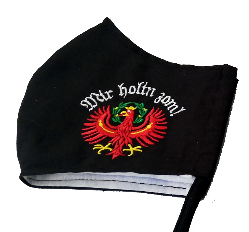 Bild 1 von Schutz f. Nase/Mund<br>bestickt 5 Varianten  / (Ausführung) Tiroler Adler