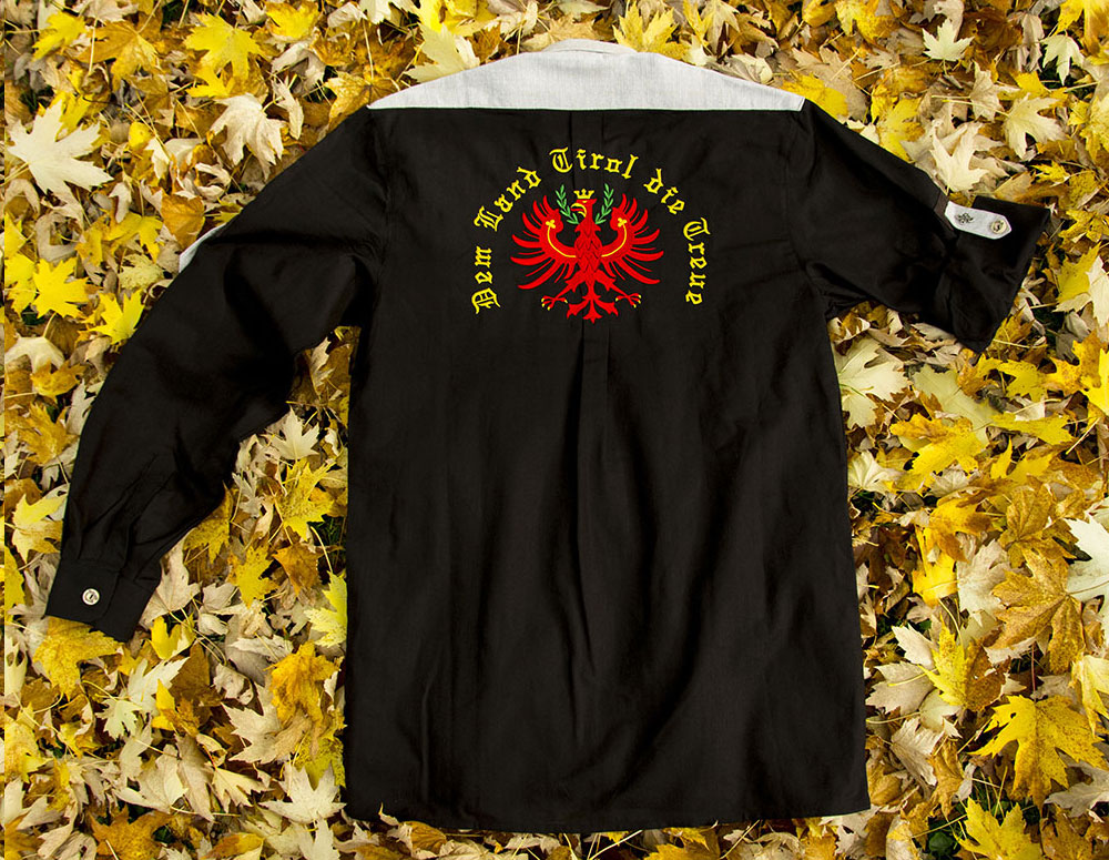 Bild 1 von Elegantes Trachtenhemd<br>langarm<br>schwarz  / (Größe) XXXXXL ( + 5,- € )