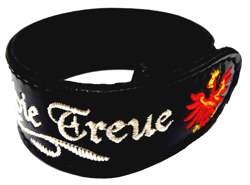 Bild 1 von Lederarmband<br>Dem Land Tirol die Treue  / (Ausführung) Kinder / (Verschluss) mit Klettverschluss