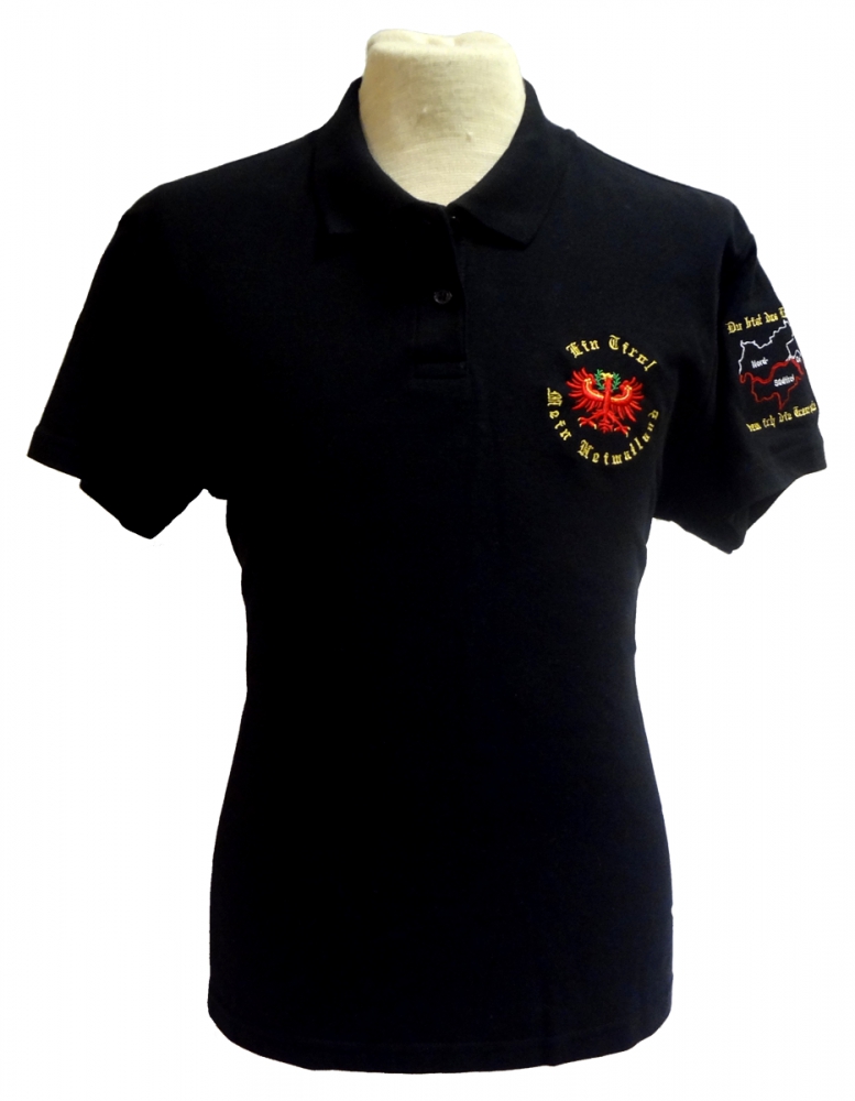 Bild 1 von Polo-Shirt<br>Südtirol die Freiheit   / (Größe) XL / (Farbe) schwarz