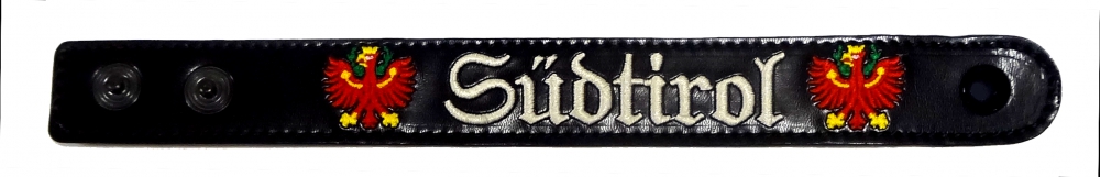 Bild 1 von Lederarmband<br>Südtirol  / (Ausführung) Herren / (Verschluss) mit Druckknöpfe ( + 2,- € )