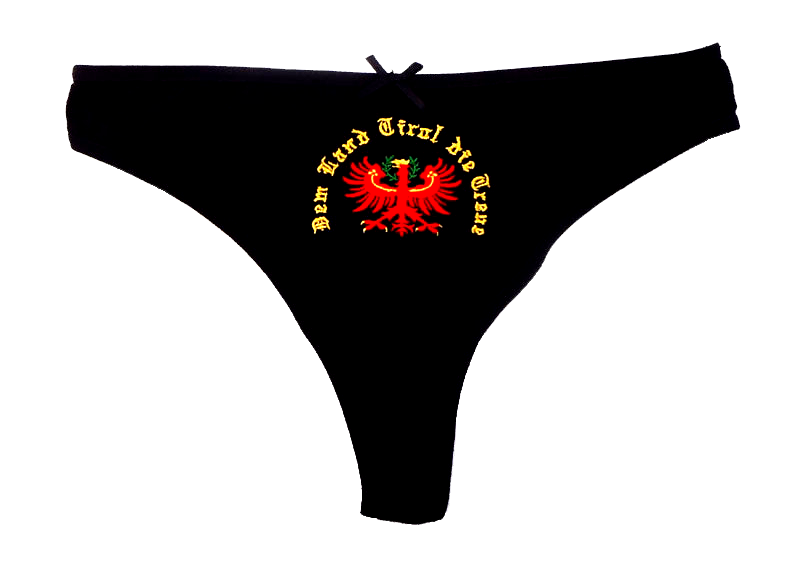 Bild 1 von Tanga<br>Dem Land Tirol die Treue<br>schwarz  / (Größe) S