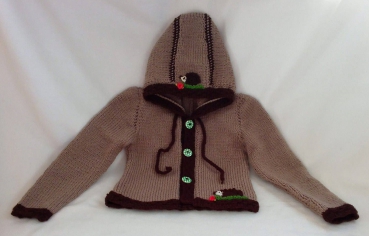 Bild 1 von Trachtenjacke<br>mit Kapuze für Kids  / (Größe) Größe 86 / 92 (+ 3,- €)