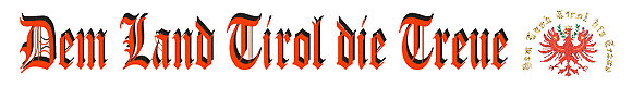 Bild 1 von Aufkleber 2 (2 Stück)<br>Dem Land Tirol die Treue<br>weiss