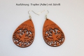 Bild 2 von Ohrringe<br>Tiroler Adler<br>Dem Land Tirol die Treue  / (Farbe) schwarz / (Ausführung) Tropfen - mit Schrift