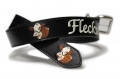 Bild 1 von Ledergürtel<br>Fleckvieh  / (Länge) 90 cm / (Farbe) schwarz matt (+ 2, €) / (Namensstick) nein