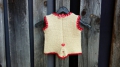 Bild 3 von Trachtenwesterl <br>für Kinder (beige-rot)  / (Größe) Größe 122 / 128 (+ 10,- €)