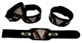 Bild 2 von Lederarmband<br>Knopfharmonika<br>schwarz/braun  / (Ausführung) Kinder / (Verschluss) mit Druckknöpfe ( + 2,- € )  / (Farbe) braun