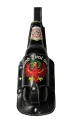 Bild 2 von Bierhalter LEDER<br>verschiedene Farben  / (Ausführung) Freistaat Bayern / (Farbe) hellbraun / (Namensstick) ohne Namensstick / (Größe) Größe 2 - für Bierflaschen 0,5 l