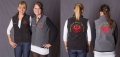 Bild 2 von Fleece-Gilet classic<br>mit Zippverschluß  / (Farbe) schwarz / (Größe) L