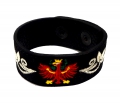 Bild 1 von Lederarmband  - Tiroler Adler (2)  / (Ausführung) Herren / (Namensstick) mit Druckknöpfe ( + 2,- € ) 