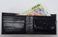 Bild 2 von Ledergeldbörse ** Reh **  / (Farbe) schwarz / (Zusätzl. Innenteil) ohne zusätzl. Innenteil