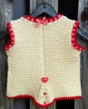 Bild 4 von Trachtenwesterl <br>für Kinder (beige-rot)  / (Größe) Größe 122 / 128 (+ 10,- €)
