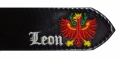 Bild 4 von Ledergürtel<br>Fleckvieh  / (Länge) 90 cm / (Farbe) schwarz matt (+ 2, €) / (Namensstick) nein